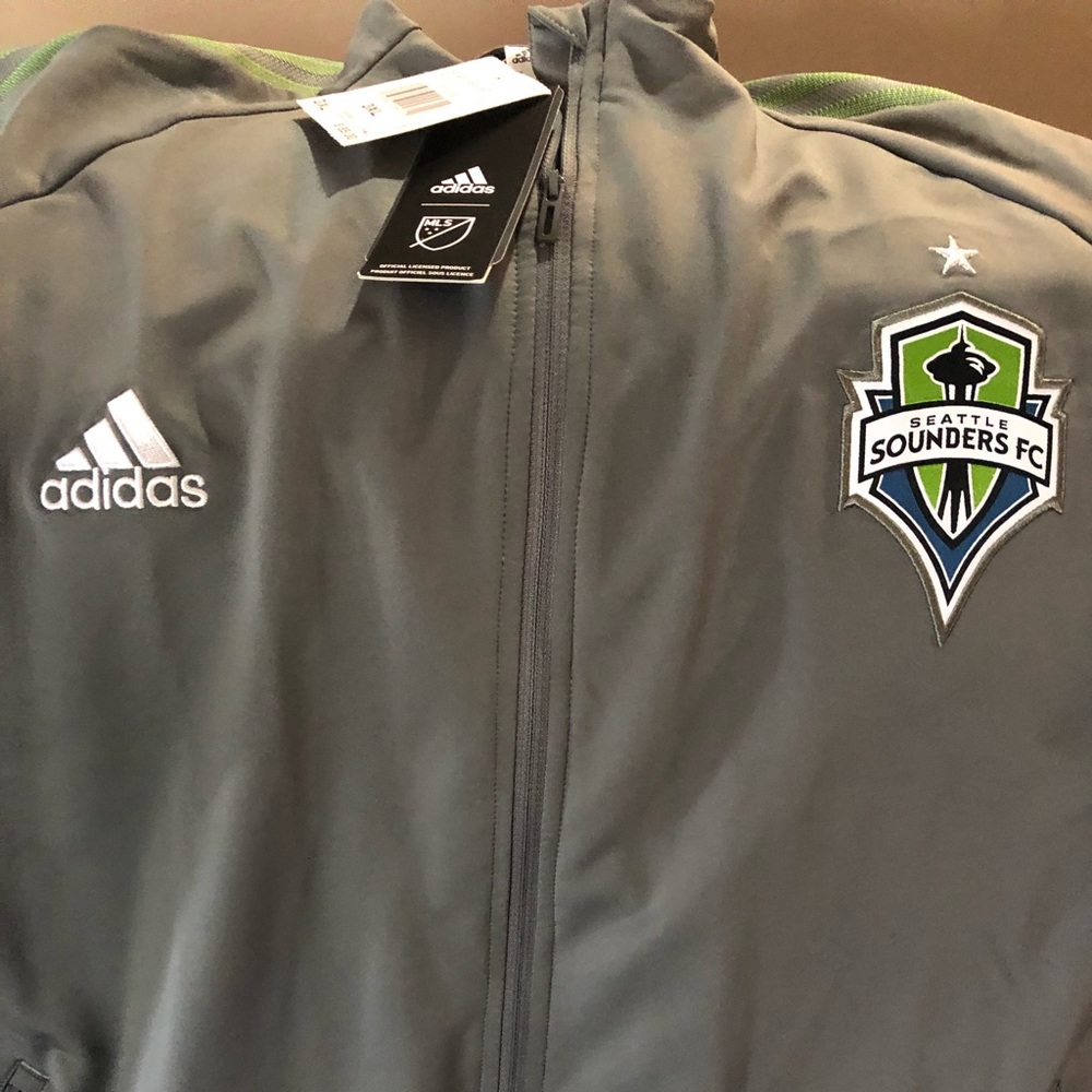 Adidas Seattle Sounders FC Anthem Jacket XXXL 3XL